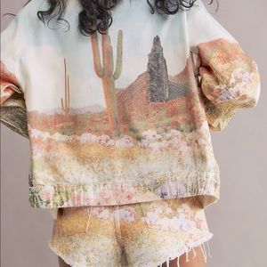 Desert Denim Set (jacket + shorts)